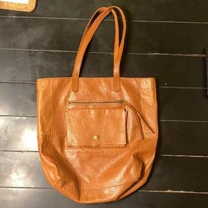 Day&mood leather tote bag
